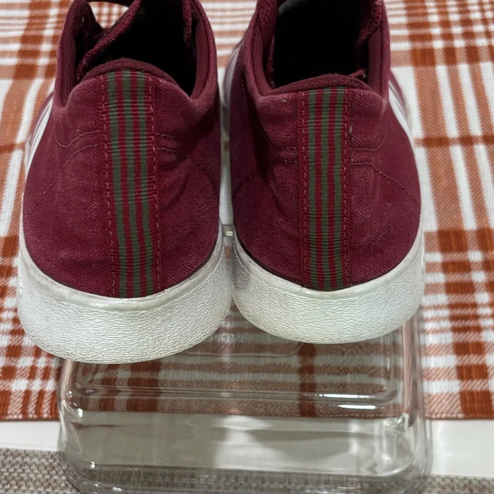 Adidas Easy Vulc 2.0 maroon/white skate shoes. Men 10 excellent condition. Nice! - Picture 6 of 9